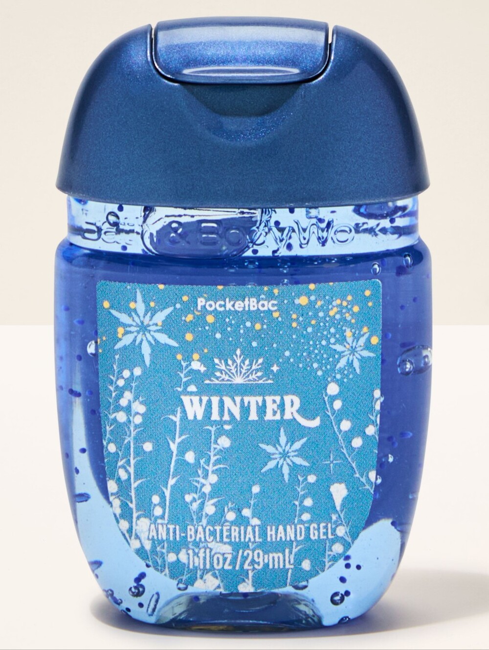 Bath & Body Works PocketBac Winter Antibacterial Hand Gel 1oz New RARE
